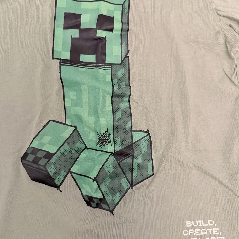 ✨5/$30✨Green Creeper Kids T-Shirt - Picture 3 of 3